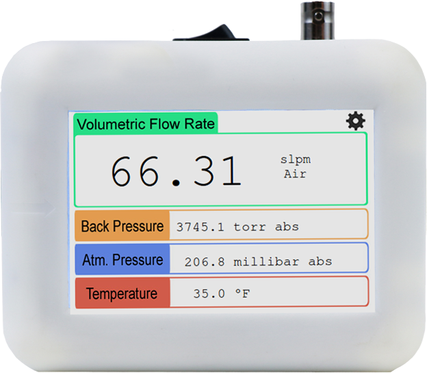 Digital Gas Mass Flow Meter Oxygen Gas Air Flow Rate Tester 0~10L/25L/200L/Min 
